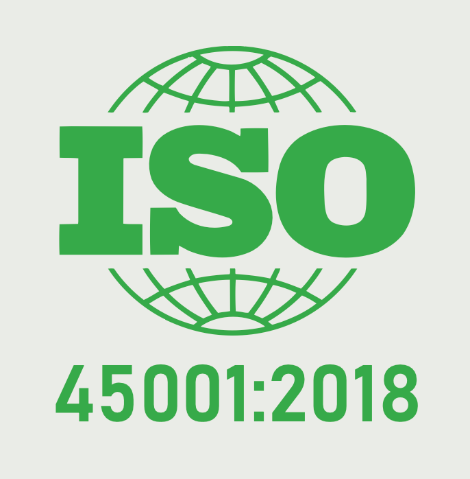 ISO 45001:2018 certification logo